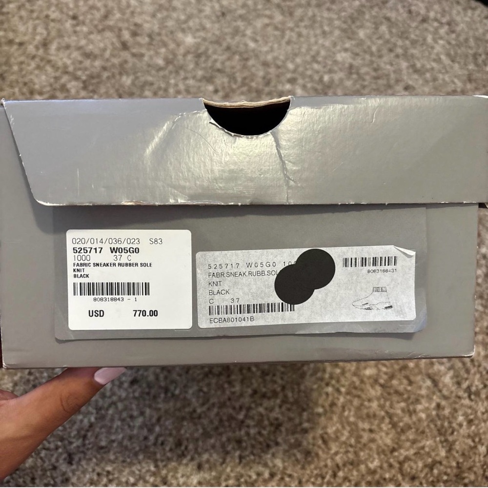 Balenciaga Black Sneakers